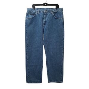 Wrangler Jeans Men’s 36x30 Blue Straight Leg